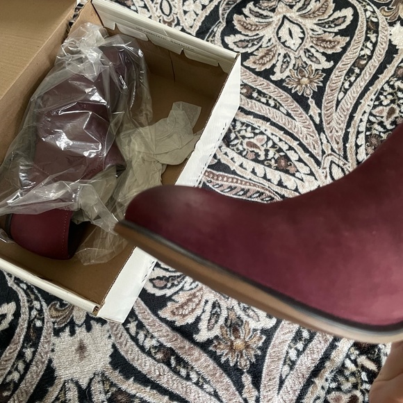 Steve Madden Wine Katyy Ankle Boots - Picture 13 of 15